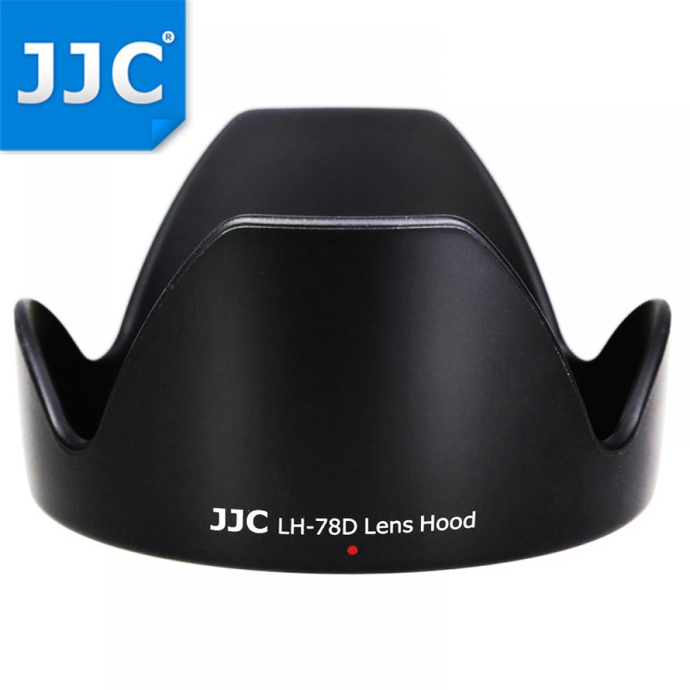 JJC EW-78D遮光罩佳能18-200镜头配件 60D 70D 77D 80D 760D