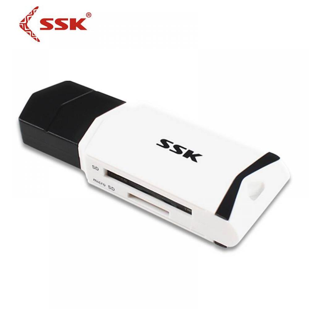 飚王 SCRM601 多功能二合一TF/sd卡读卡器usb3.0