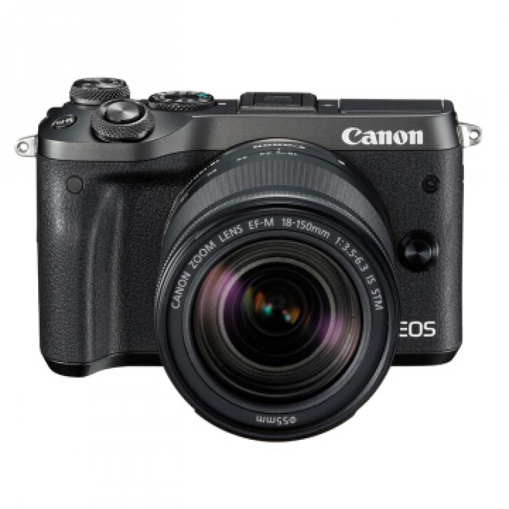 佳能（Canon）EOS M6微单电可换镜相机（18-150镜头黑色套机）（大变焦一镜走天下 触控翻转LCD）