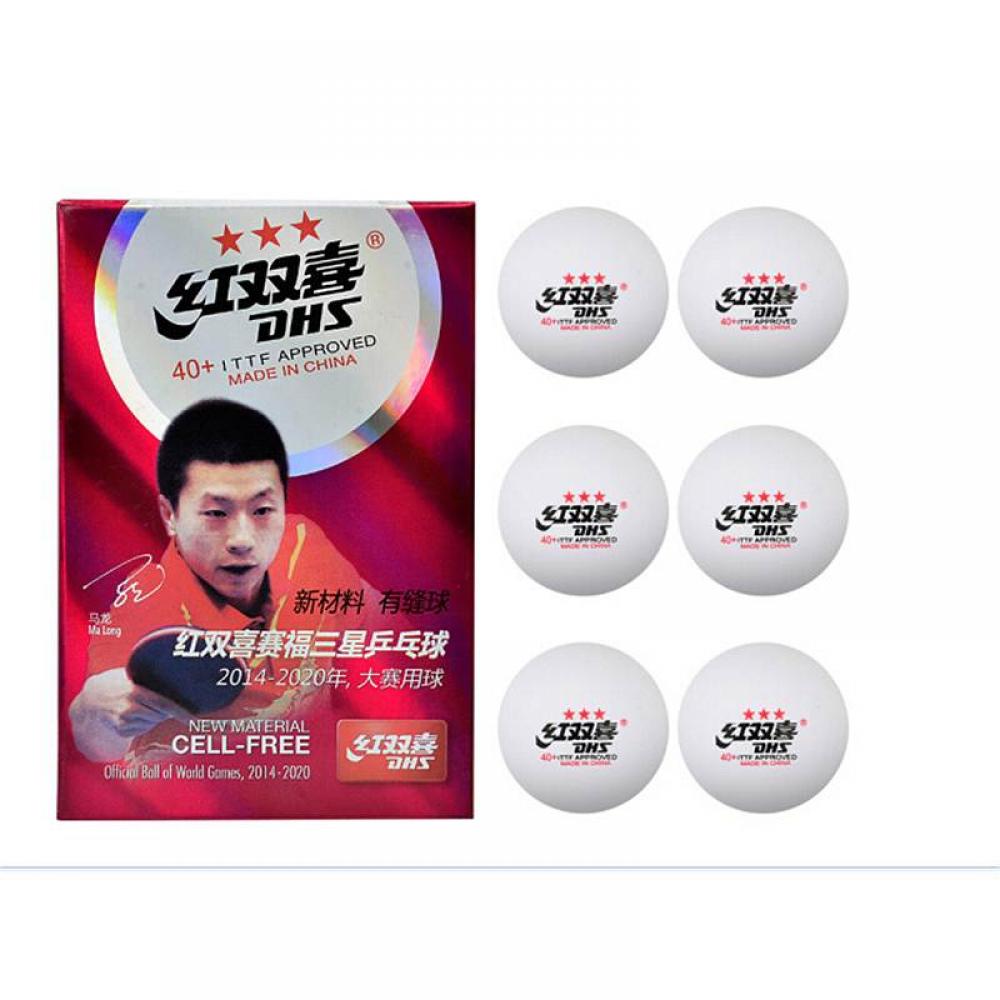 红双喜（三星）CF40A乒乓球（6只装）（单位：盒）