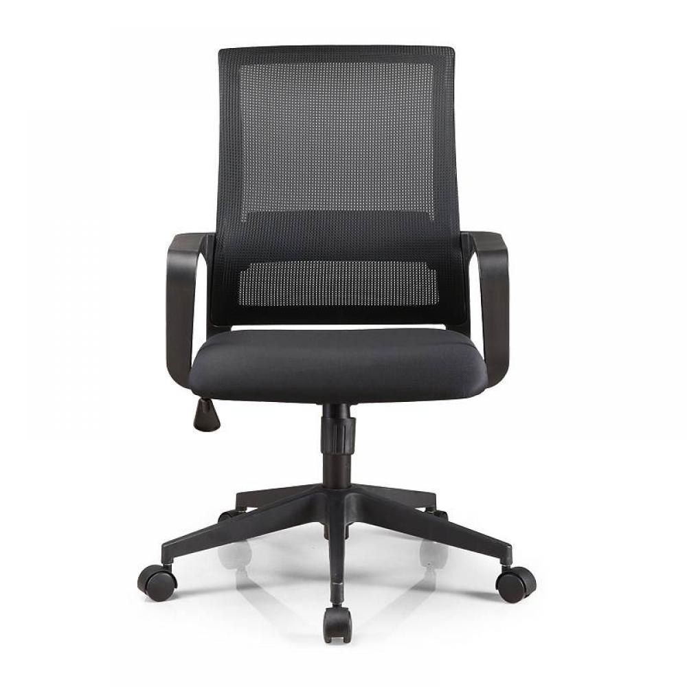 黎明CZG29电脑椅子职员椅转椅网布透气黑色W480*D480*H960(把)