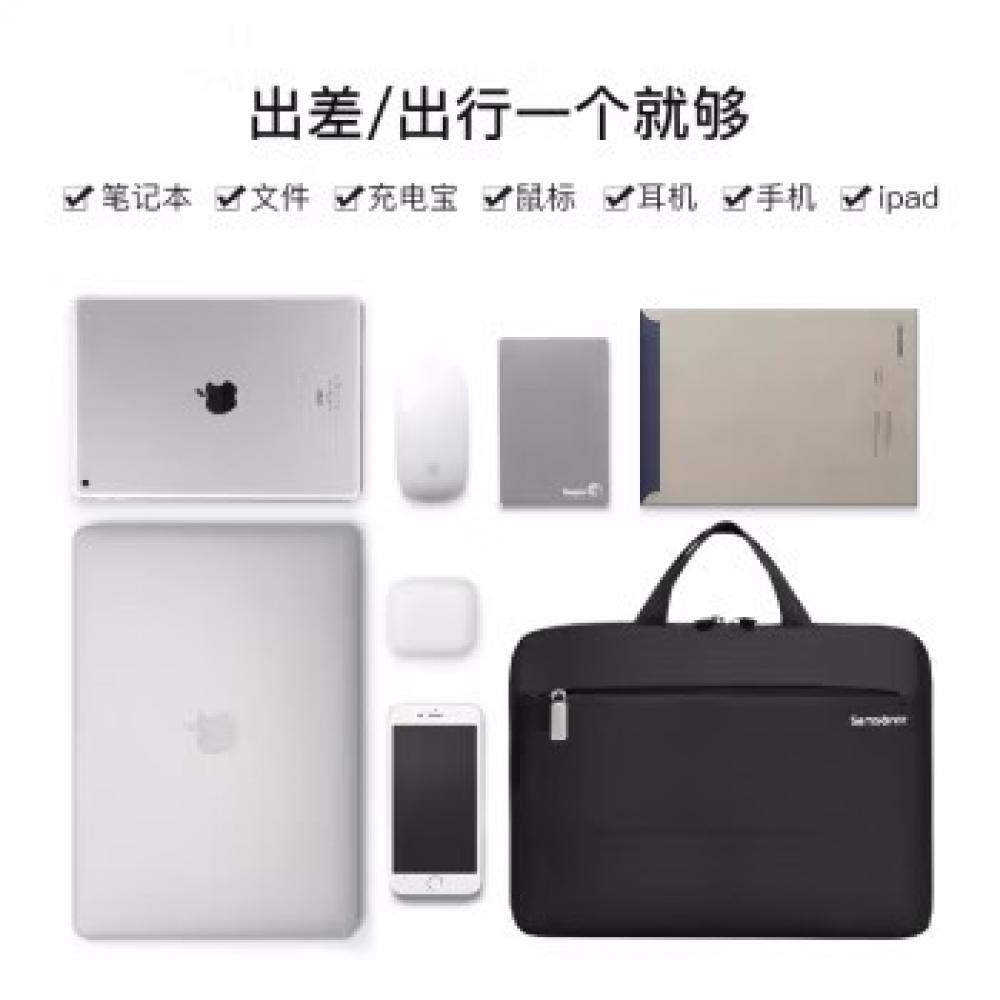 新秀丽（Samsonite）电脑包手提包男女商务背包公文包苹果笔记本电脑包