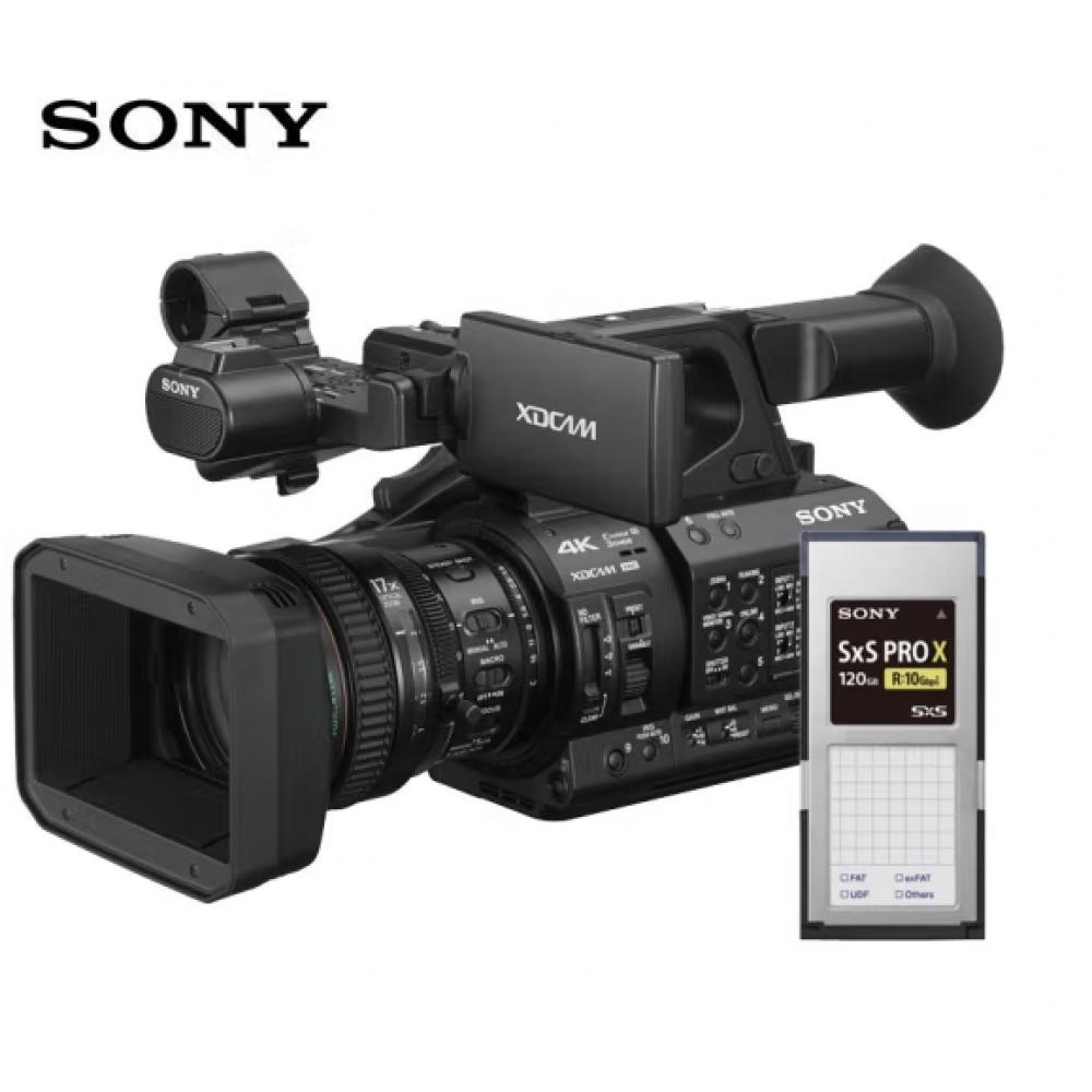 索尼（SONY） PXW-Z280V手持式4K摄录一体机 3CMOS 17X光学变焦 新闻采访/纪录片制作/电视台推荐型号(含SBP120原厂存储卡）