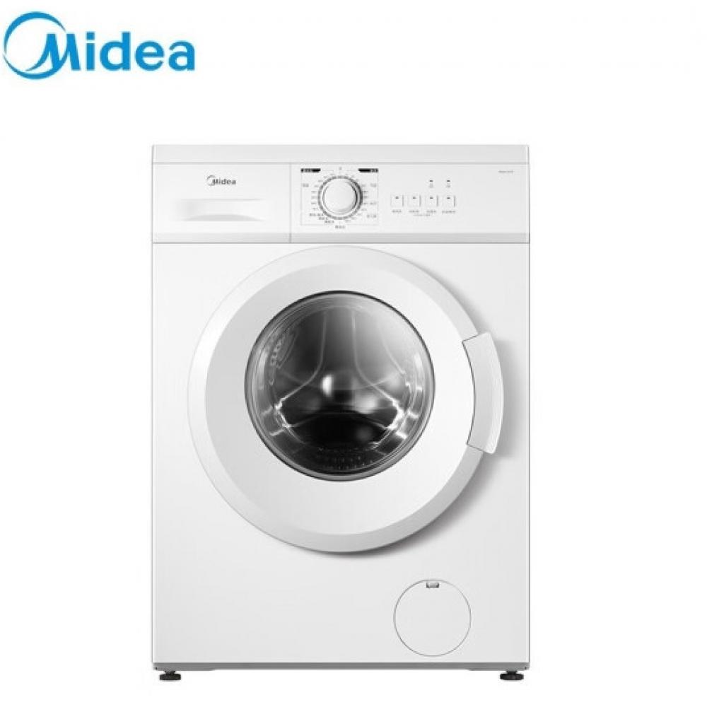 美的（Midea）滚筒洗衣机全自动 7.2公斤 洗脱一体防缠绕 MG72-G2021