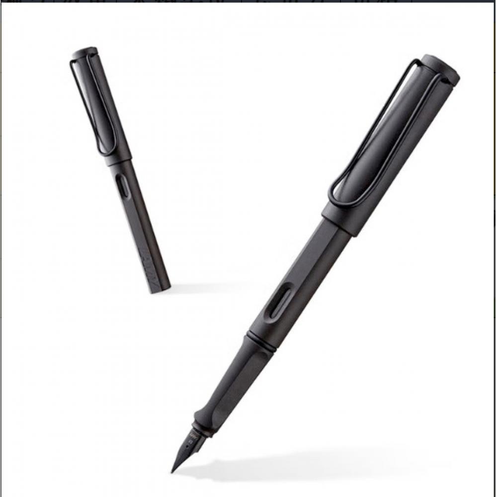 凌美（LAMY） safari狩猎系列 磨砂黑 钢笔 F尖 0.5mm 单只装 T10一次性墨水胆黑5支/盒 单位：套