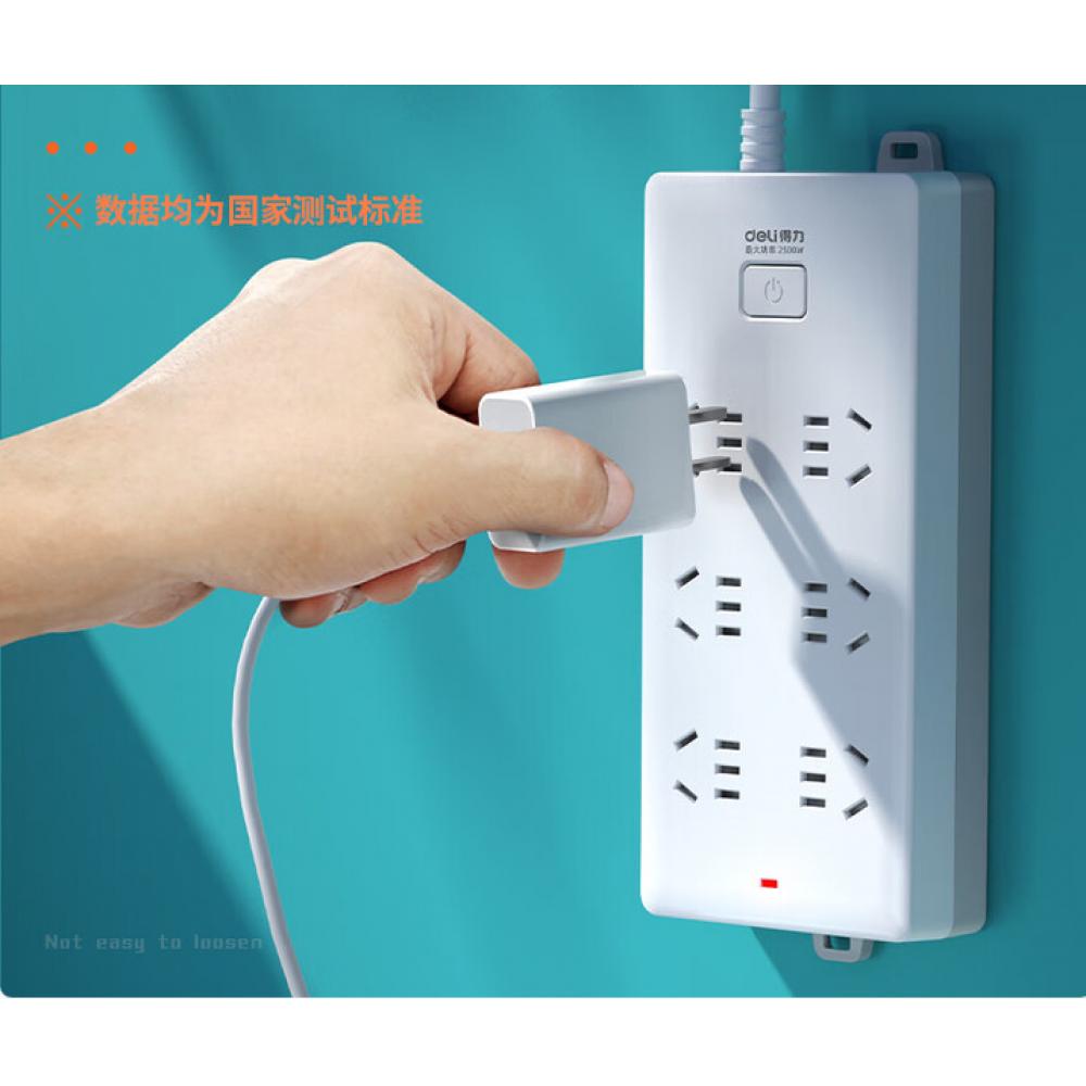 得力插排1.8...
